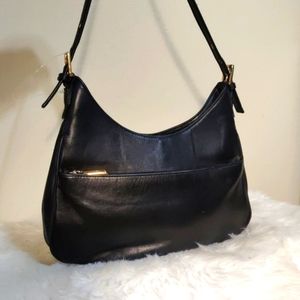 Giani Bernini Leather black Shoulder Bag